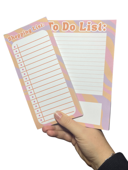 Groove Magnetic Shopping List and To Do List Bundle