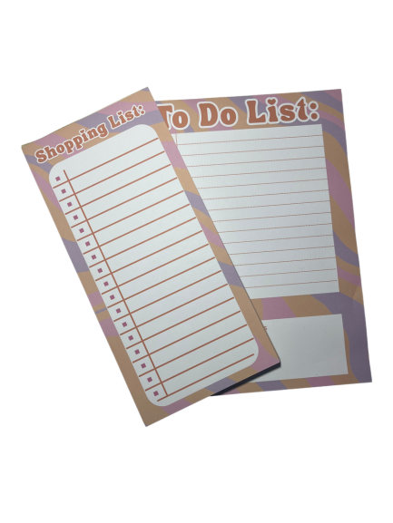 Groove Magnetic Shopping List and To Do List Bundle