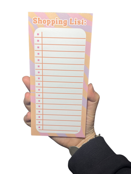 Groove Collection Magnetic Shopping List