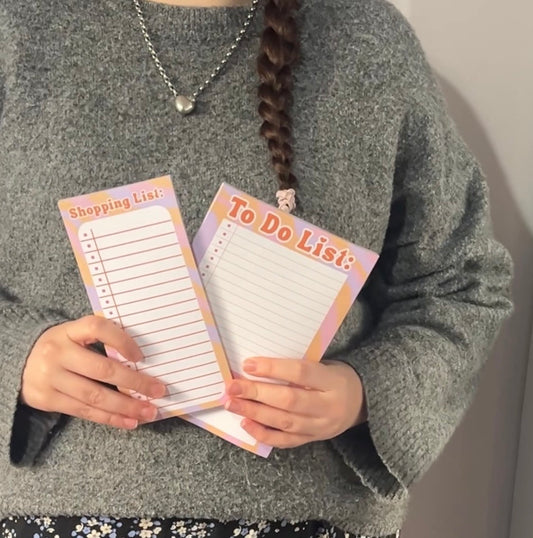 Groove Magnetic Shopping List and To Do List Bundle