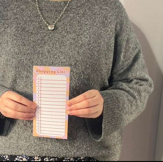 Groove Collection Magnetic Shopping List
